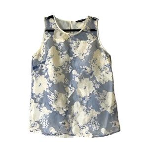 Sleeveless Floral Top